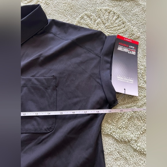 Grey's Anatomy by Barco Women's 1-Pocket Dolman Sleeve Polo Scrub Top, XS NWT! - Picture 8 of 9